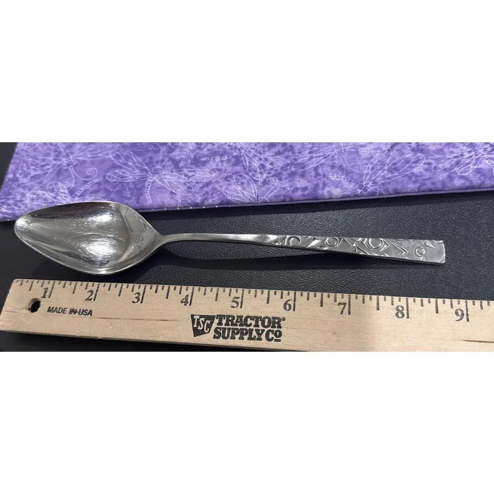 Navaho Rogers Bros.‎ 1847 Serving Spoon Spoons Stainless Steel Set Of 4 Vintage